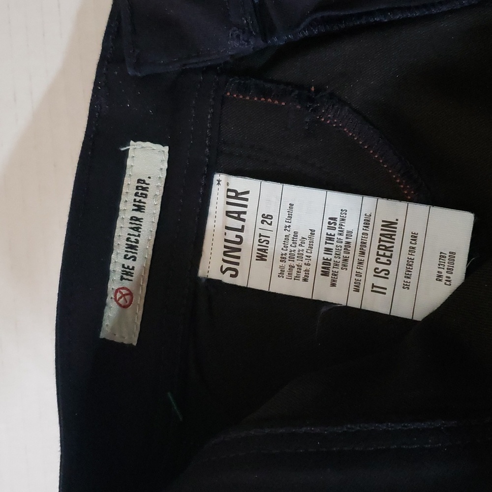 THE SINCLAIR MFGRP  Coe Metalic Jeans - Picture 6 of 9